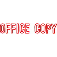XSTAMPER 1064 OFFICE COPY RED