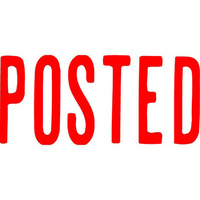XSTAMPER 1047 POSTED RED