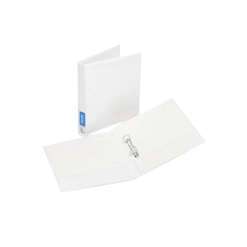 BANTEX A4 2DR 25mm INSERT BINDER WHITE