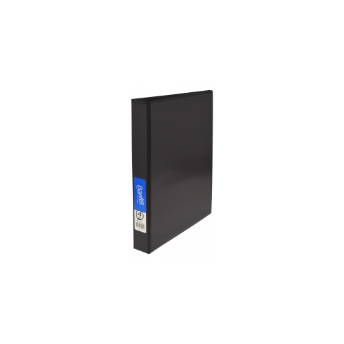 BANTEX A4 4DR 25mm INSERT BINDER BLACK