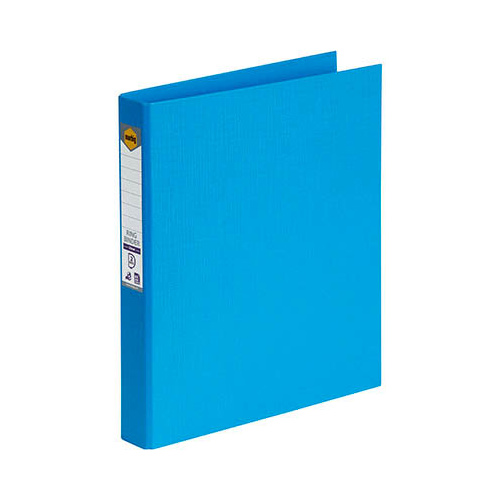 MARBIG RING BINDER PE 25MM 2D A4 SKY BLUE