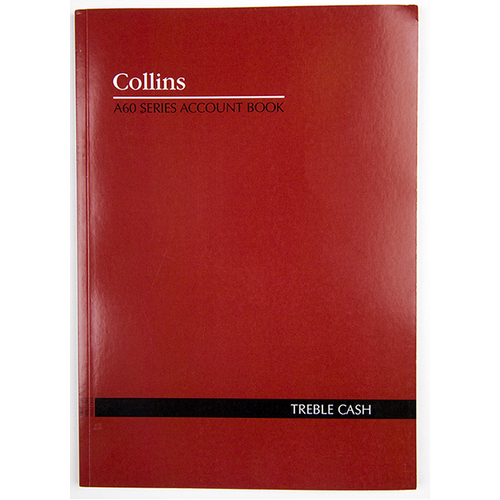 COLLINS A60 TREBLE CASH BOOK 3MC 