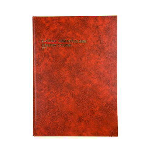 COLLINS 3880 SERIES ACCOUNT BOOK A4  4 MONEY COLUMN 84 LEAF