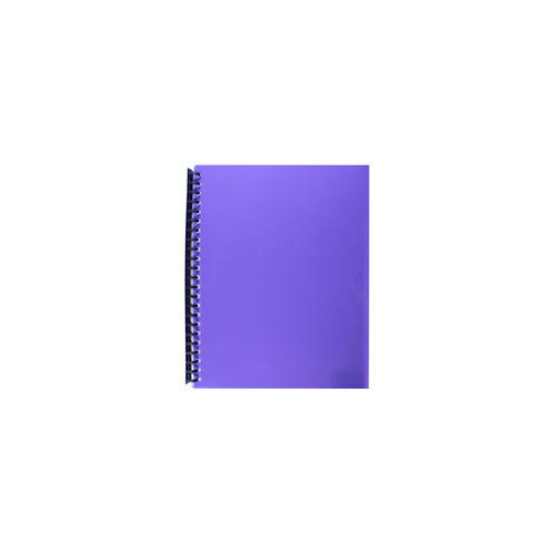 DISPLAY BOOK A4 REFILLABLE GLOSS PURPLE
