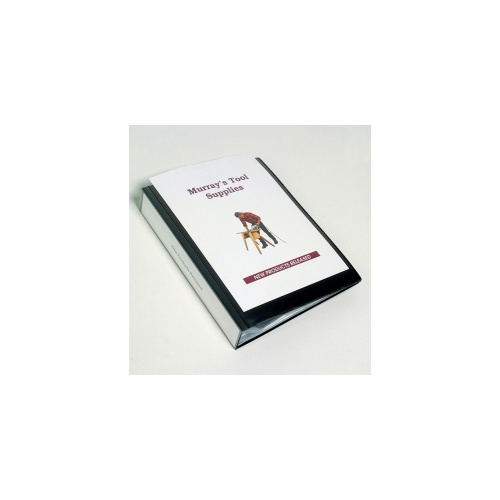 MARBIG CLEARVIEW DISPLAY BOOK 36 POCKET BLACK 