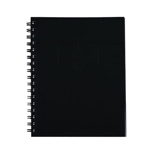 SPIRAX 511 HARD COVER NOTEBOOK A5 225x175mm BLACK 200 PAGES