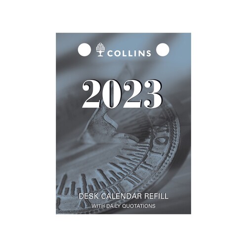 COLLINS TOP PUNCH CALENDAR REFILL DAY TO PAGE 