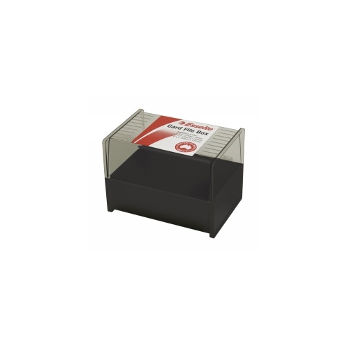 SYSTEM CARD BOX 5x3  76x127mm DARK CHARCOAL