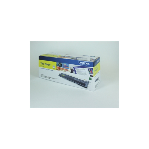 BROTHER TN240Y LASER TONER CARTRIDGE YELLOW PY 1.4K