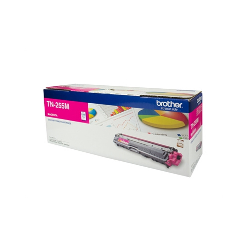 BROTHER TN-255 LASER TONER CARTRIDGE MAGENTA HY 2.2K