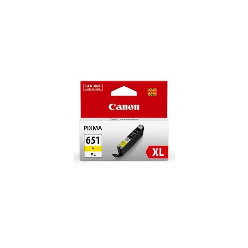 CANON CLI 651XL INK CARTRIDGE HIGH YIELD YELLOW