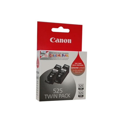 CANON PGI525BK-TWIN INK CARTRIDGE TWIN PACK BLACK