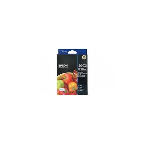 EPSON 200XL HIGH YIELD VALUE PACK BLACK, CYAN, MAGENTA, YELLOW