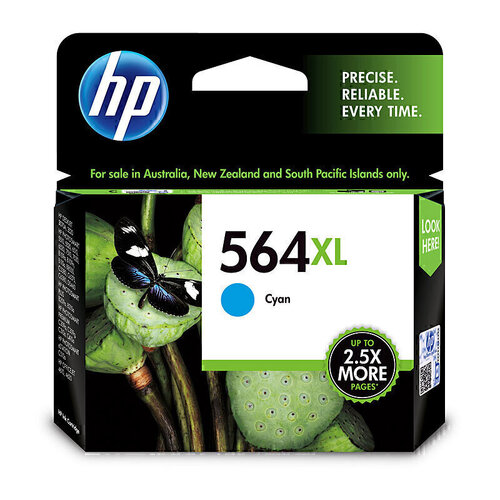 HP CB323WA NO 564XL INK CARTRIDGE CYAN 750PY