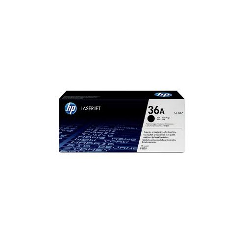 HP CB436A NO 36A LASER TONER CARTRIDGE BLACK