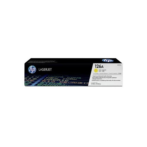 HP CE312A NO. 126A TONER CARTRIDGE YELLOW