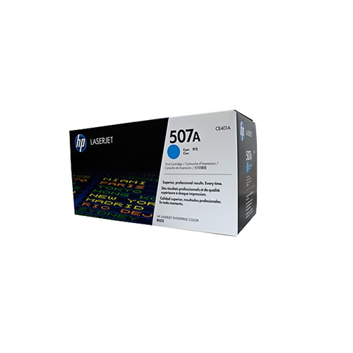 HP CE401A NO. 507A TONER CARTRIDGE CYAN 6K PY