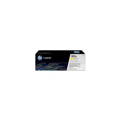 HP CE412A NO. 305A LASER TONER CARTRIDGE YELLOW  Y2.6K