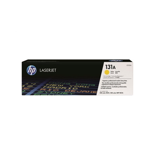 HP CF212A NO. 131A LASER TONER CARTRIDGE YELLOW