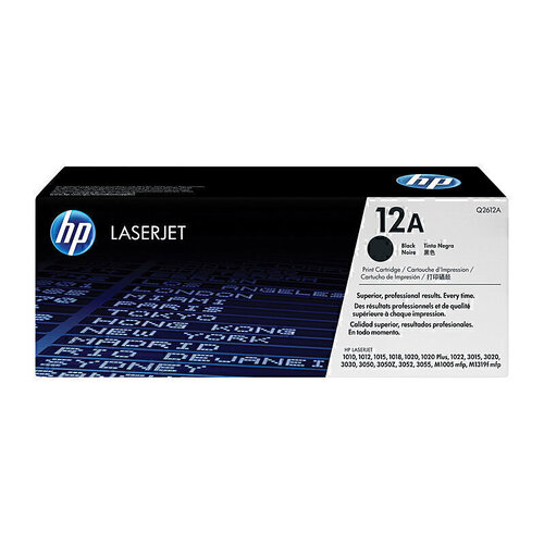 HP Q2612A NO 12A TONER CARTRIDGE BLACK