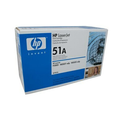 HP #51A  Q7551A LASER TONER CARTRIDGE BLACK