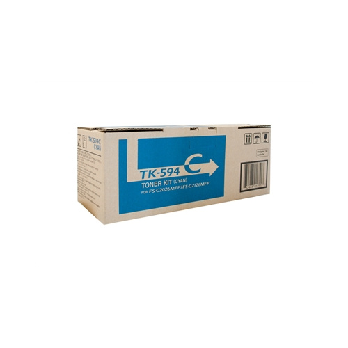 KYOCERA TK594C TONER CARTRIDGE CYAN