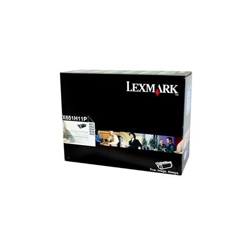LEXMARK X651H11P TONER CARTRIDGE HIGH YIELD BLACK