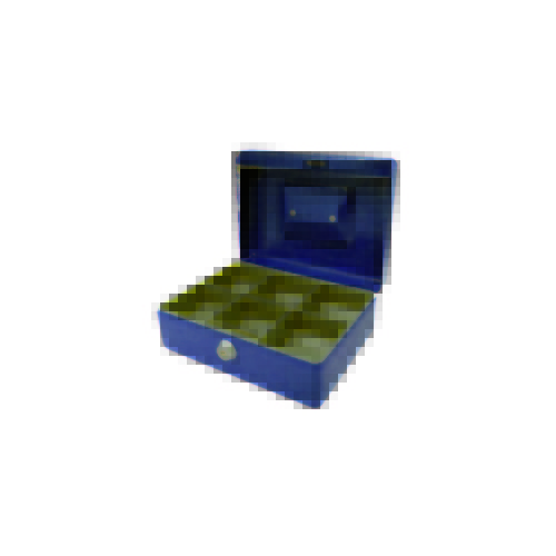 ESSELTE CLASSIC CASH BOX NO 8 200x150x80mm BLUE