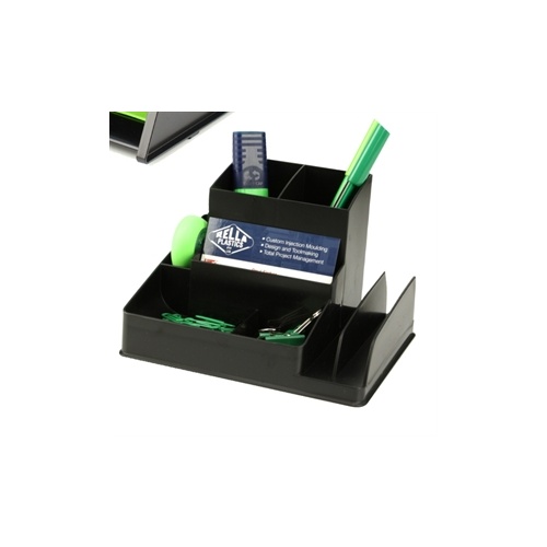 ITALPLAST I 35GR GREENR DESK ORGANISER