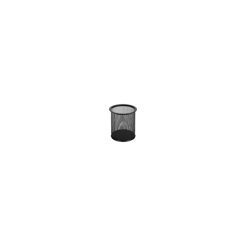 ESSELTE 47547 METAL MESH PENCIL CUP BLACK