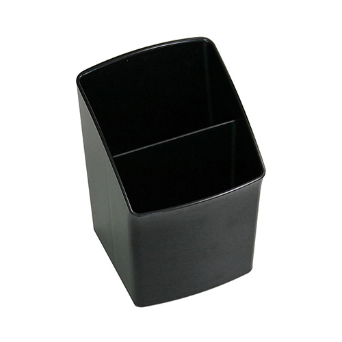 ESSELTE 48336  SQUARE PENCIL CUP BLACK