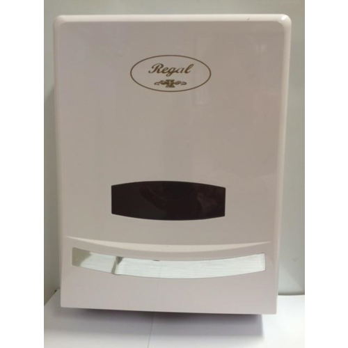 SLIM LINE MULTIFOLD DISPENSER PLASTIC WHITE