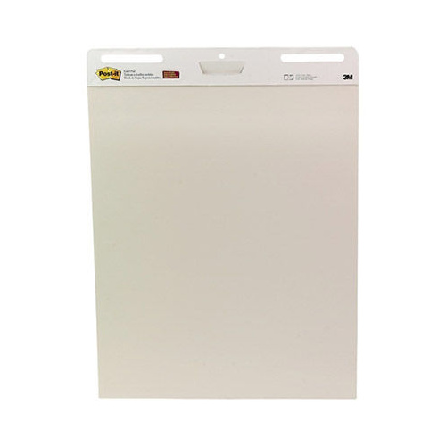 3M 559 POST IT EASEL PAD 635 x 775MM WHITE 30 SHEETS