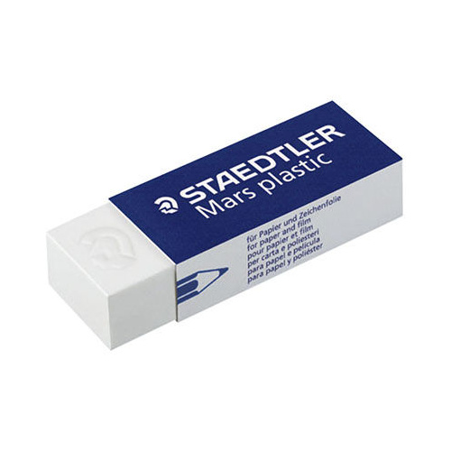 STAEDTLER MARS PLASTIC ERASER 65x23x13mm