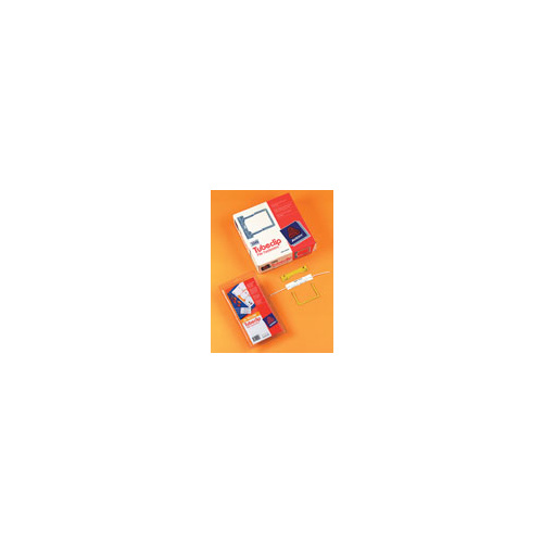 AVERY 44009Y TUBECLIP FILE FASTENERS YELLOW BOX 100