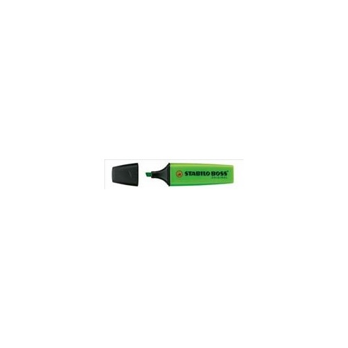STABILO BOSS HIGHLIGHTER GREEN BOX 10