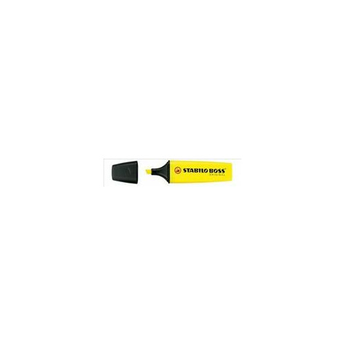 STABILO BOSS HIGHLIGHTER YELLOW EACH