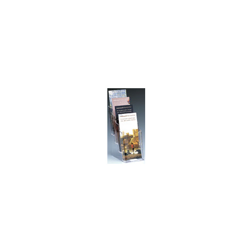 DEFLECT-O 77701 STANDARD BROCHURE HOLDER DL FOUR TIER