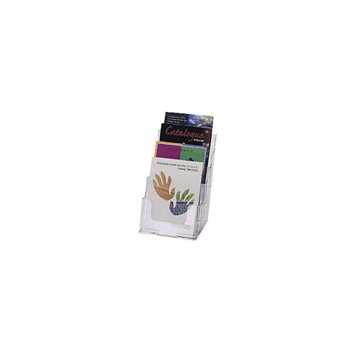 DEFLECT-O 77901 STANDARD BROCHURE HOLDER A5 FOUR TIER