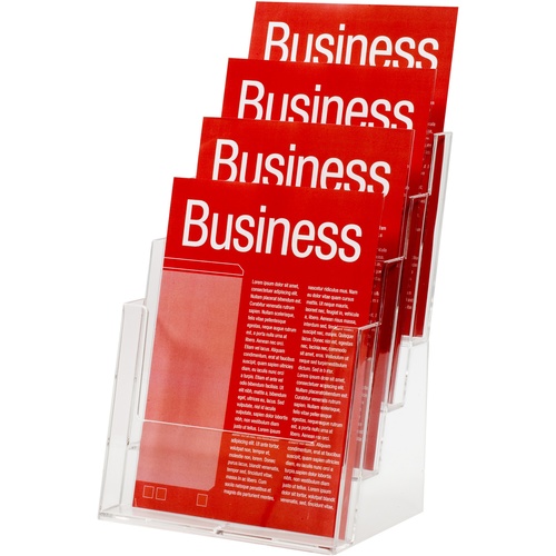 ESSELTE BROCHURE HOLDER PORTRAIT 4 TIER A4