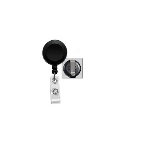 RETRACTABLE ID HD CARD HOLDER  WITH METAL BELT CLIP 