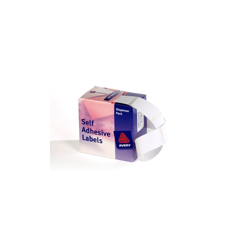 AVERY 937221 GENERAL USE LABELS 24x49mm WHITE BOX 325