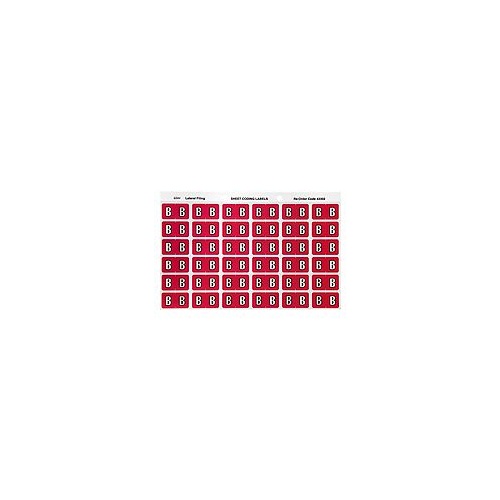 AVERY 43302 B SIDE TAB COLOUR CODING LABELS MAGENTA PACK 180