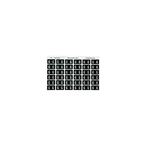 AVERY 43307 G SIDE TAB COLOUR CODING LABELS DARK GREEN PACK 180