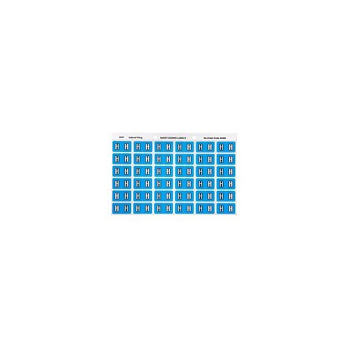 AVERY 43308 H SIDE TAB COLOUR CODING LABELS BLUE PACK 180