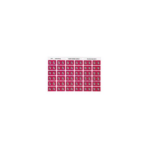 AVERY 43314 N SIDE TAB COLOUR CODING LABELS PACK 180