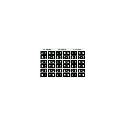 AVERY 43319 S SIDE TAB COLOUR CODING LABELS DARK GREEN PACK 180