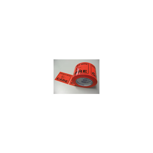 STYLUS 4029 HANDLE WITH CARE WARNING LABEL  75mmx50m ROLL 500