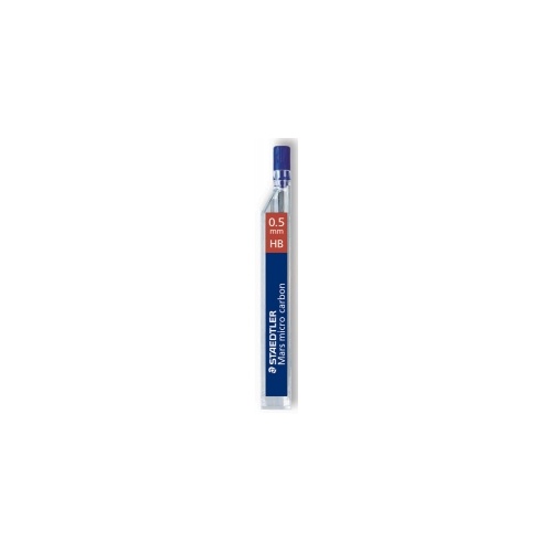 STAEDTLER MARS MICRO CARBON LEADS 0.5mm HB TUBE 12