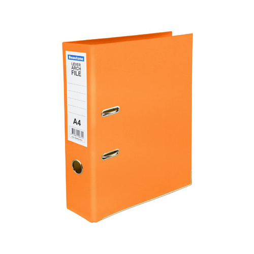 BANTEX 29637 LEVER ARCH FILES TROPICAL A4 70mm PP PAPAYA (ORANGE)